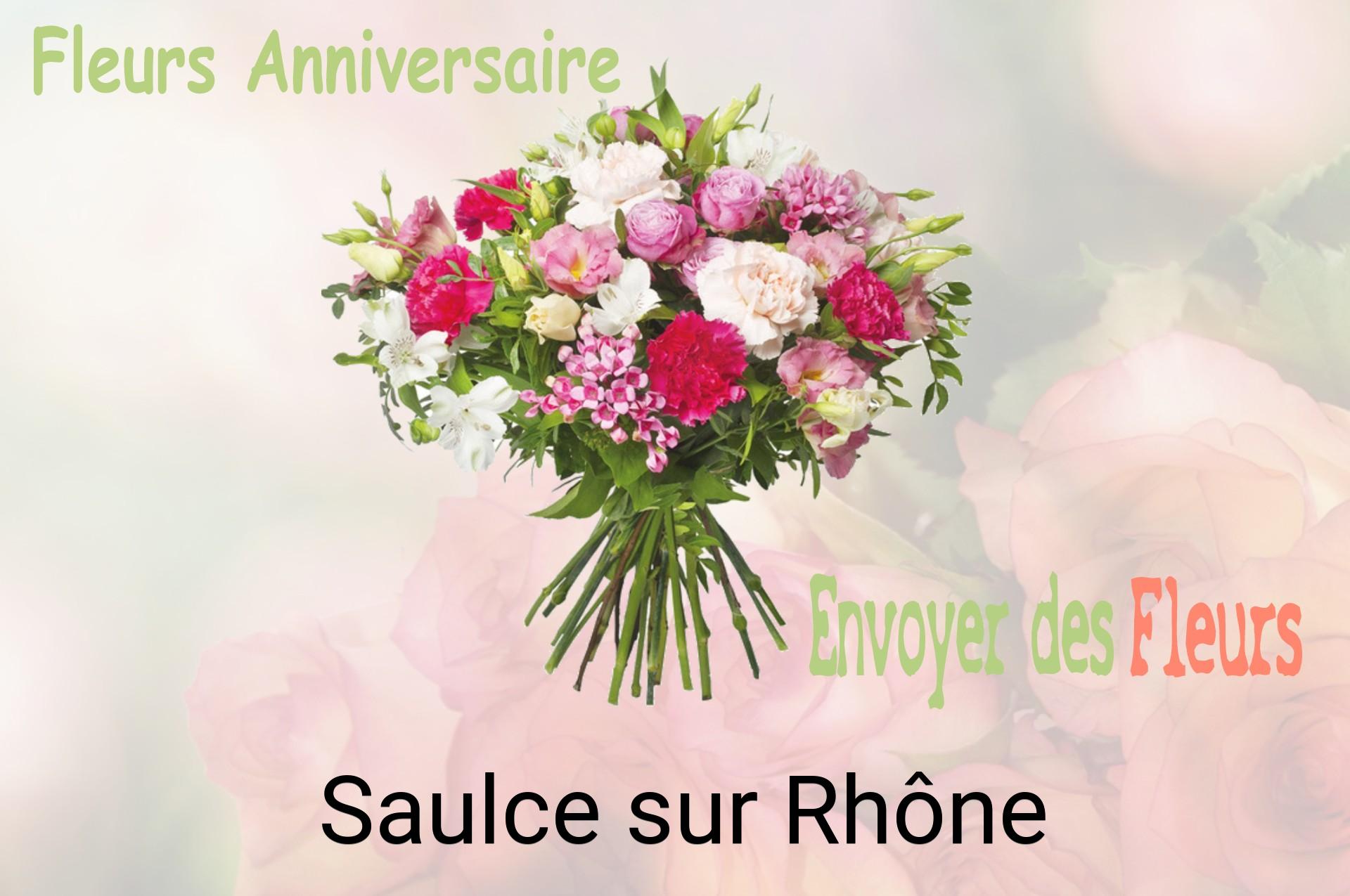 Bouquet de fleurs d’anniversaire livré à Saulce-sur-Rhône