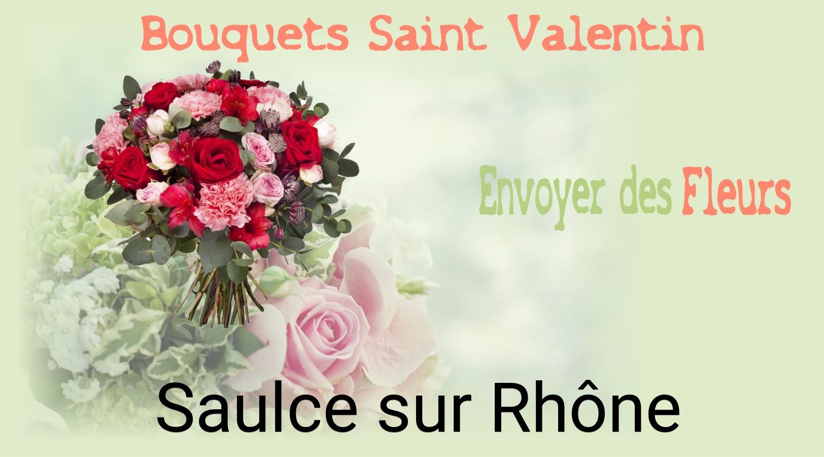 Roses de Saint-Valentin livrées à Saulce-sur-Rhône
